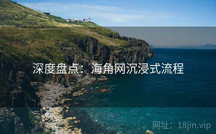 深度盘点：海角网沉浸式流程